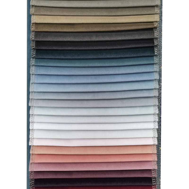 Upholstery fabric / Mosha velvet fabric / Plain color fabric / Sofa & Chair fabric / warp knitting fabric – Item No.:AR618